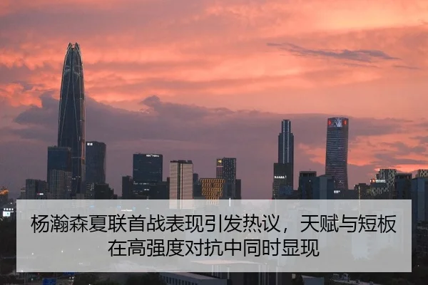 杨瀚森夏联首战表现引发热议，天赋与短板在高强度对抗中同时显现